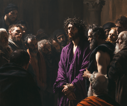 Ecce Homo - Kutsal sessizlik · Manzara n° 3 - Hıristiyan sanatı