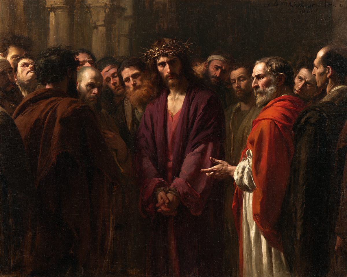 Ecce Homo - Kutsal sessizlik · Manzara n° 6 - Hıristiyan sanatı