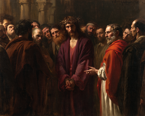 Ecce Homo - Kutsal sessizlik · Manzara n° 6 - Hıristiyan sanatı
