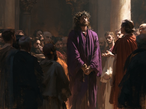 Ecce Homo - Kutsal sessizlik · Manzara n° 9 - Hıristiyan sanatı