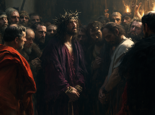 Ecce Homo - Kutsal sessizlik · Manzara n° 10 - Hıristiyan sanatı