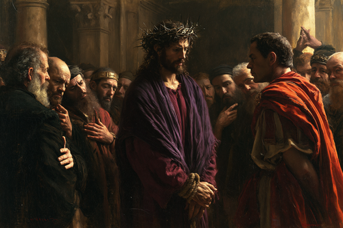 Ecce Homo - Kutsal sessizlik · Manzara n° 12 - Hıristiyan sanatı