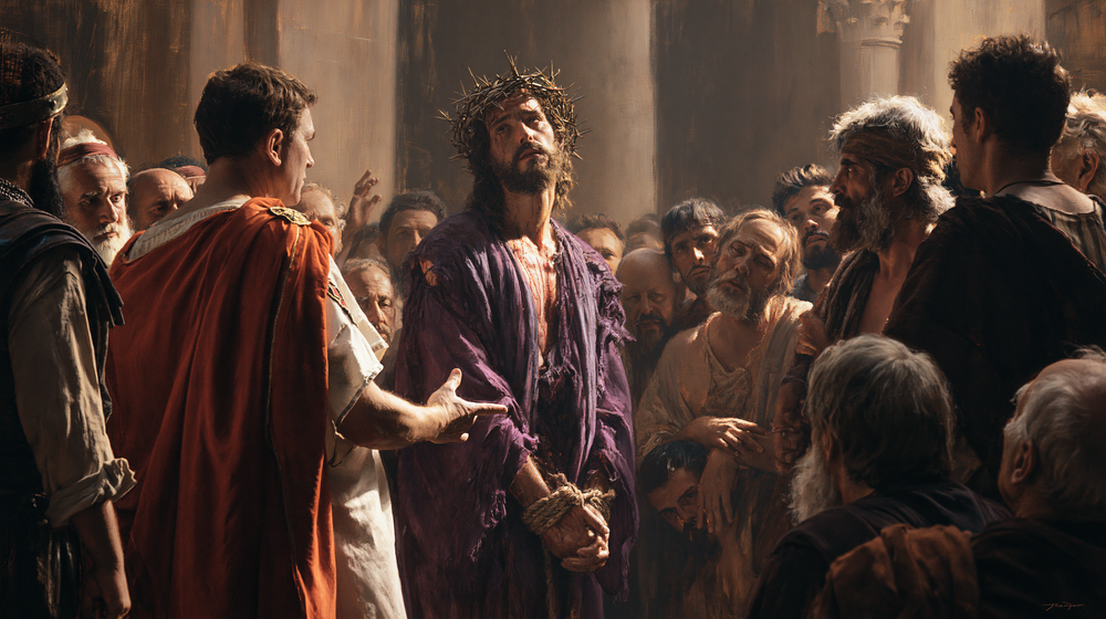 Ecce Homo - Kutsal sessizlik · Manzara n° 14 - Hıristiyan sanatı