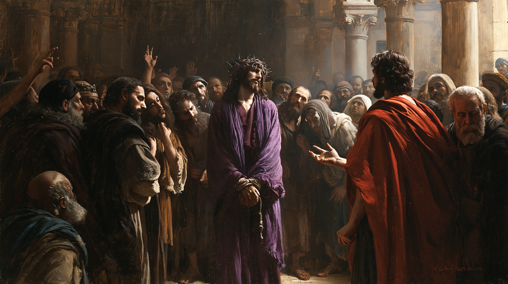 Ecce Homo - Kutsal sessizlik · Manzara n° 15 - Hıristiyan sanatı