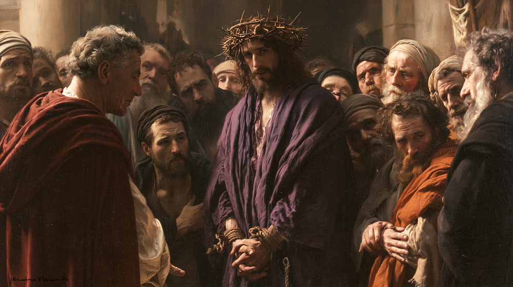 Ecce Homo - Kutsal sessizlik · Manzara n° 16 - Hıristiyan sanatı