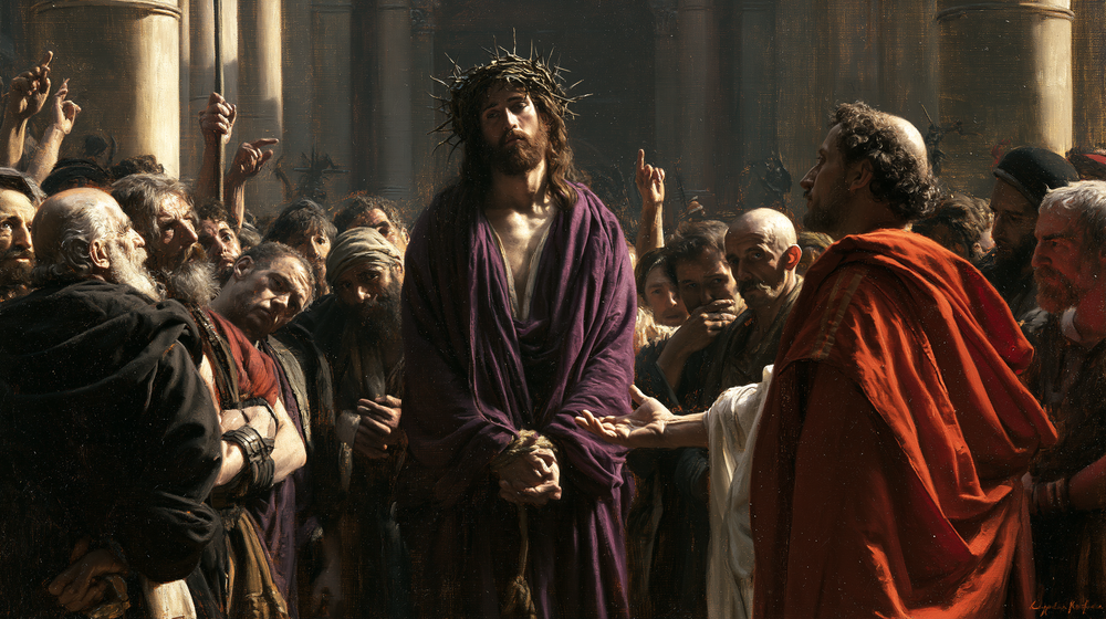 Ecce Homo - Kutsal sessizlik · Manzara n° 17 - Hıristiyan sanatı