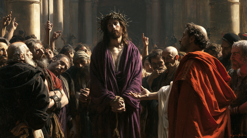 Ecce Homo - Kutsal sessizlik · Manzara n° 17 - Hıristiyan sanatı