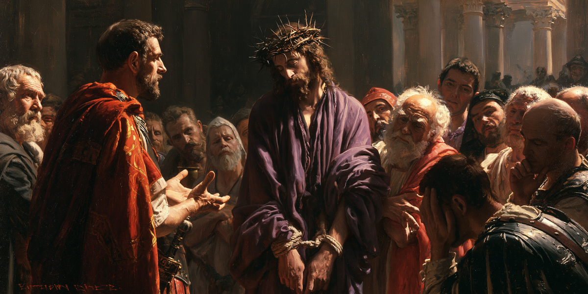 Ecce Homo - Kutsal sessizlik · Manzara n° 21 - Hıristiyan sanatı