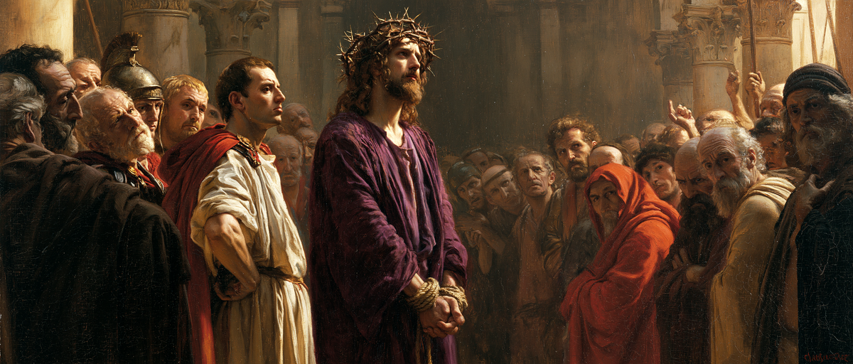 Ecce Homo - Kutsal sessizlik · Manzara n° 22 - Hıristiyan sanatı