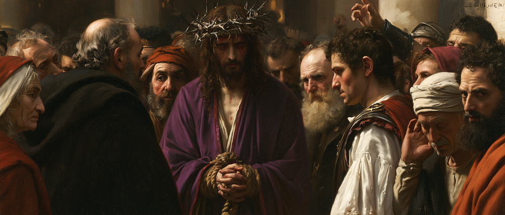 Ecce Homo - Kutsal sessizlik · Manzara n° 24 - Hıristiyan sanatı