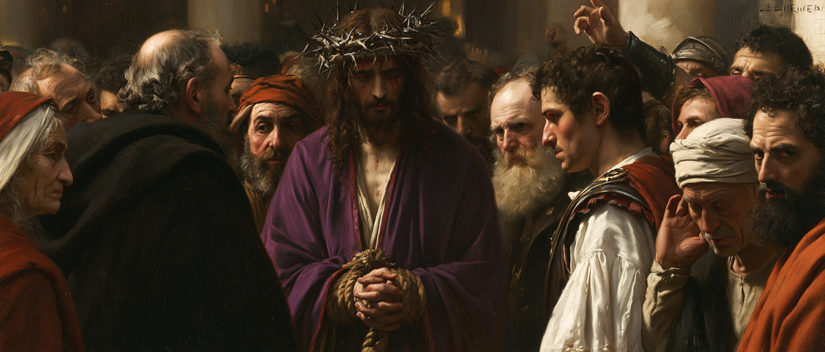 Ecce Homo - Kutsal sessizlik · Manzara n° 24 - Hıristiyan sanatı