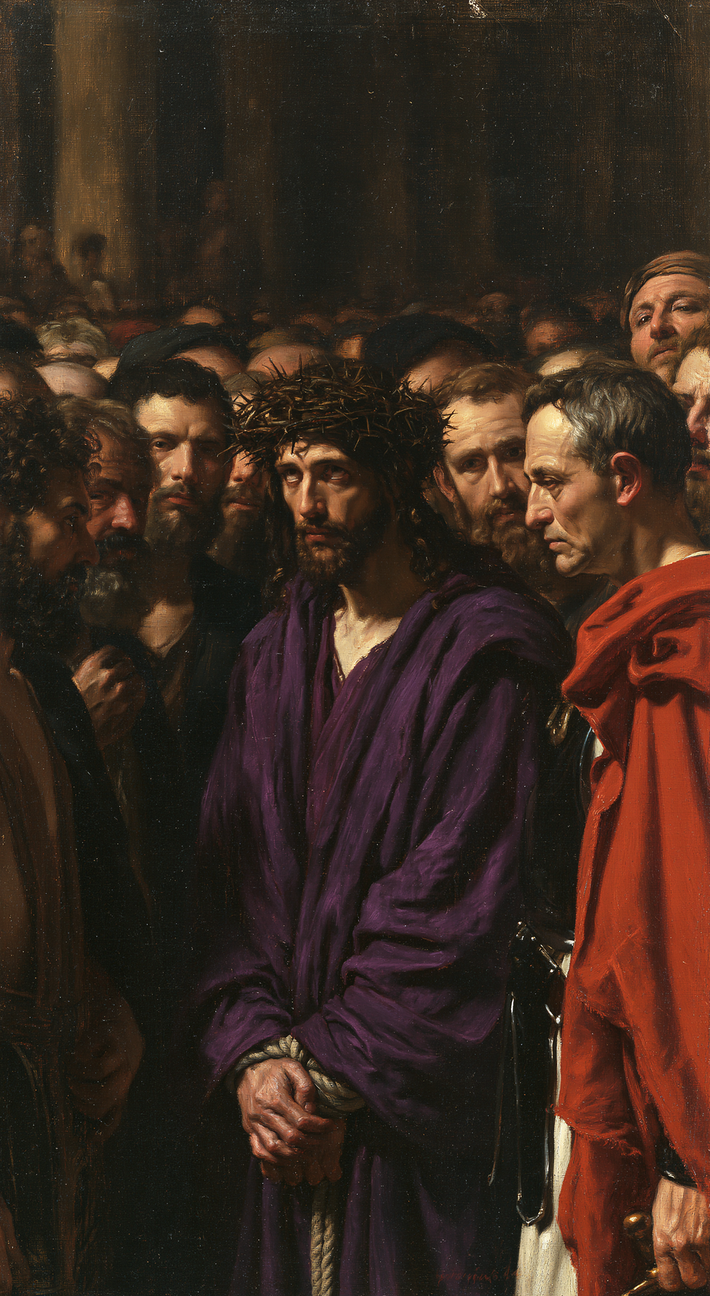 Ecce Homo - Kutsal sessizlik · Portre n° 8 - Hıristiyan sanatı