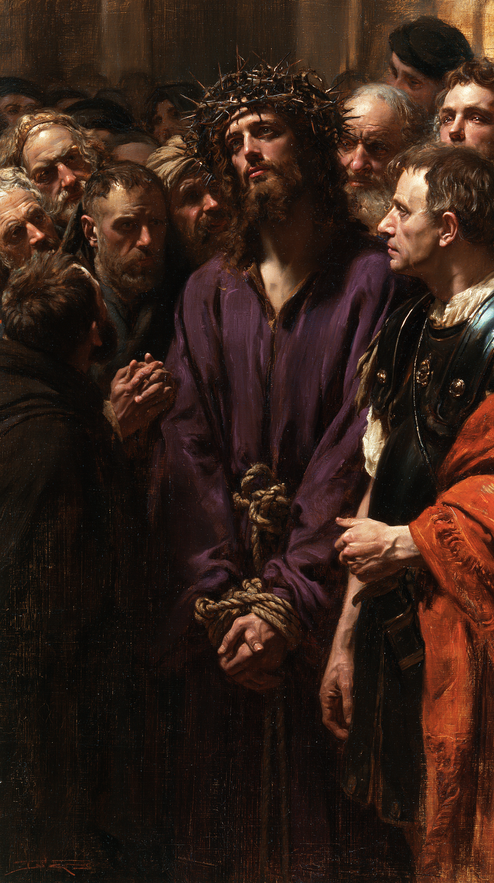 Ecce Homo - Kutsal sessizlik · Portre n° 10 - Hıristiyan sanatı