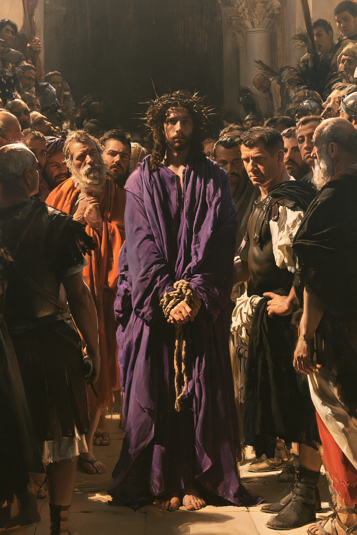 Ecce Homo - Kutsal sessizlik · Portre n° 13 - Hıristiyan sanatı