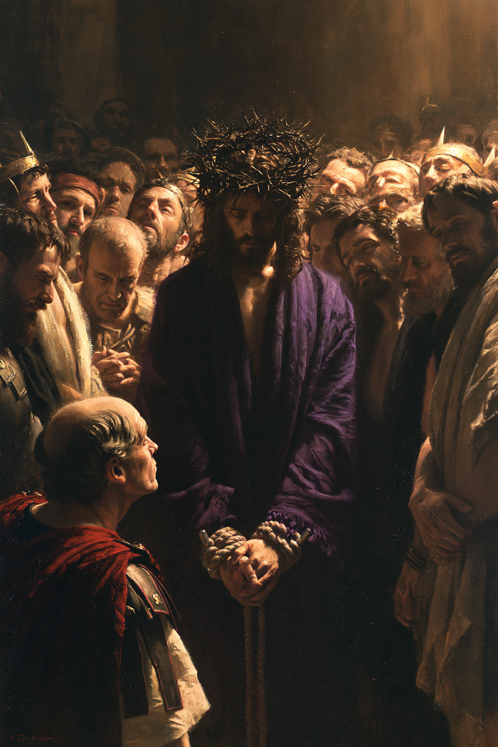 Ecce Homo — The Child’s Gaze Toward Bound Hands