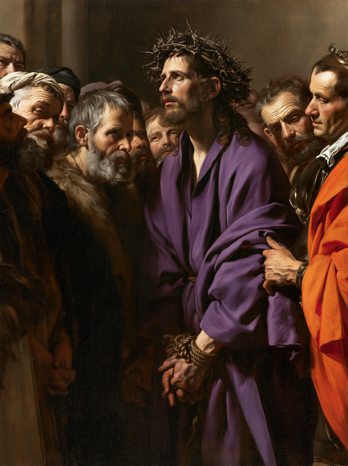 Ecce Homo - Kutsal sessizlik · Portre n° 17 - Hıristiyan sanatı
