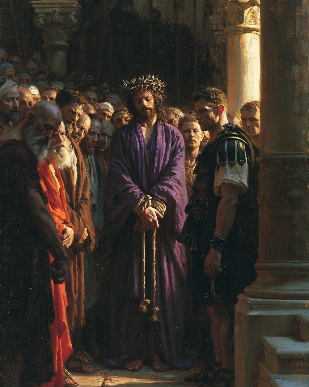 Ecce Homo - Kutsal sessizlik · Portre n° 21 - Hıristiyan sanatı