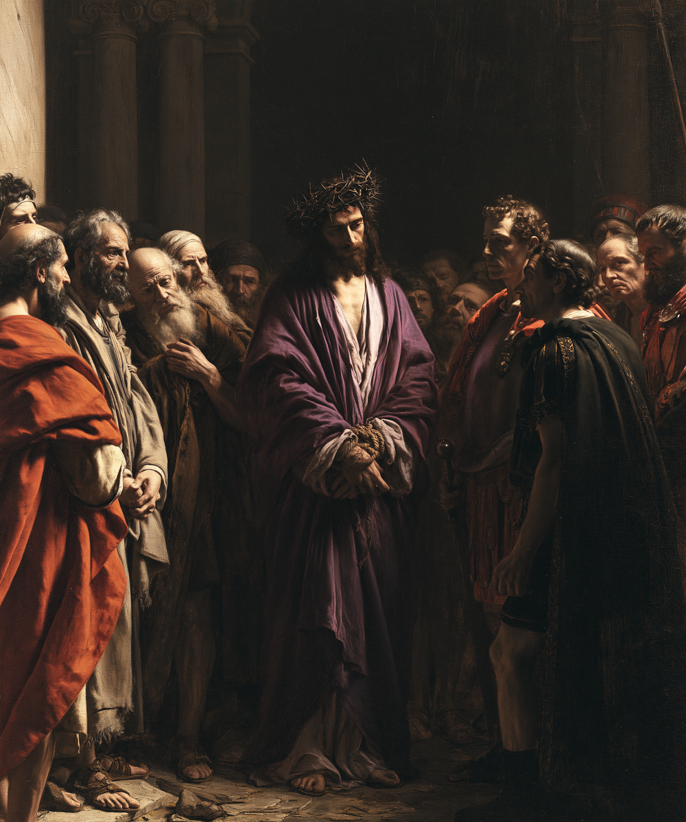 Ecce Homo - Kutsal sessizlik · Portre n° 26 - Hıristiyan sanatı