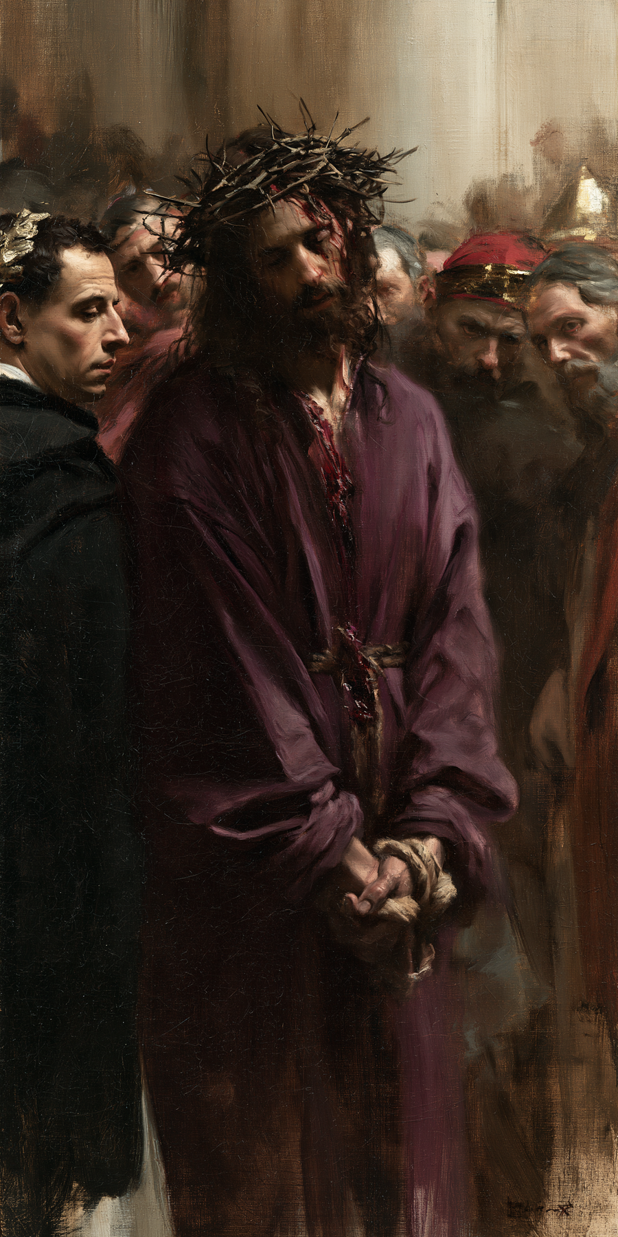Ecce Homo - Psychological close-up view · Portrait n° 3