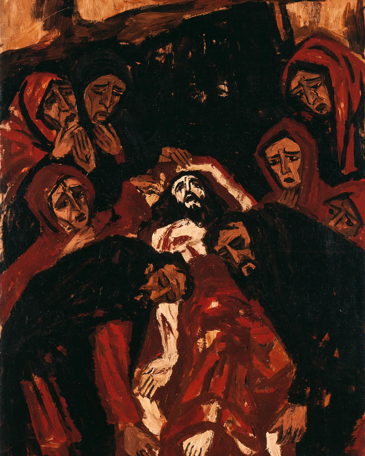 The Entombment of Jesus Christ - Expressionist · Portrait n° 19