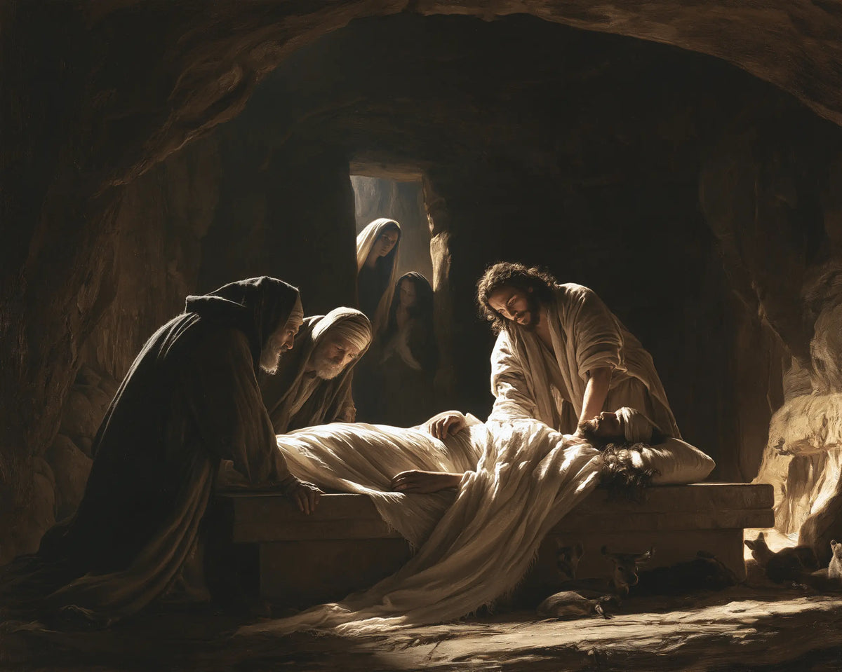 The Entombment of Jesus Christ - Inside the Tomb · Landscape n° 2