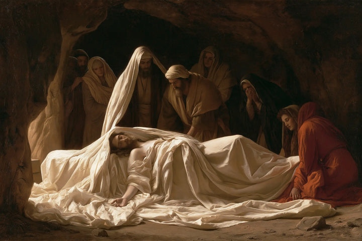 The Entombment of Jesus Christ — The Palm at the Edge of Whiteness