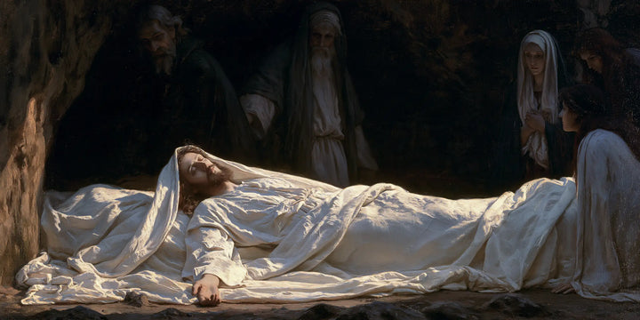 The Entombment of Jesus Christ — Light Reclining Beneath the Watchers