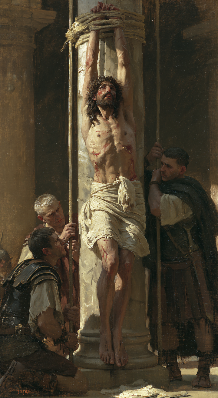 The Flagellation of Christ — The Tall Column