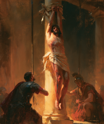 The Flagellation of Christ - Impressionist · Portrait n° 17
