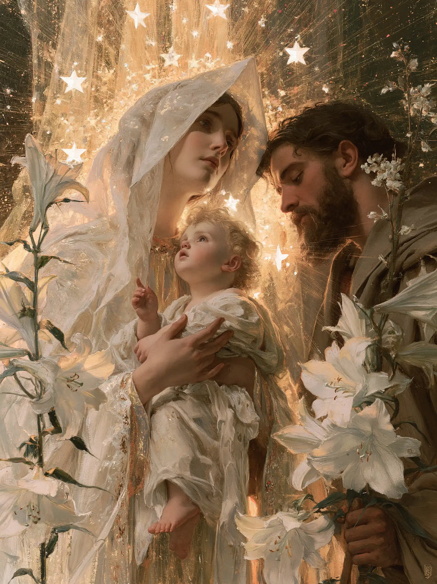 The Holy Family - Symbolist · Portrait n° 12