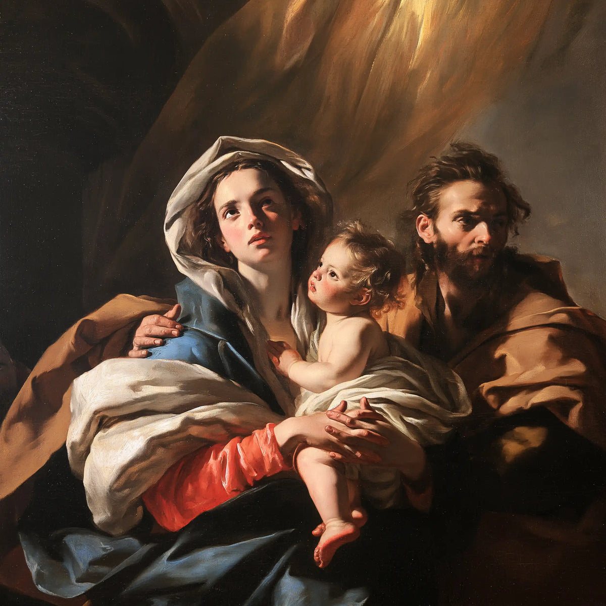 The Holy Family — The Vigil of Distant Gazes