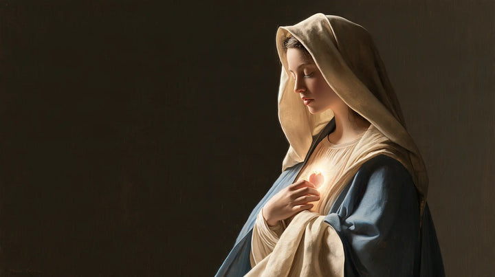 The Immaculate Heart of Mary — The Profile in the Silence of Shadow
