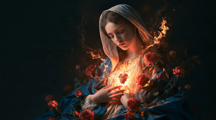 Immaculate Heart of Mary - Mary as Divine Light · Landscape n° 11