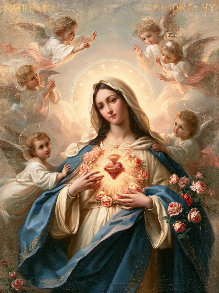 The Immaculate Heart of Mary — The Garland Suspended in the Angels’ Choir