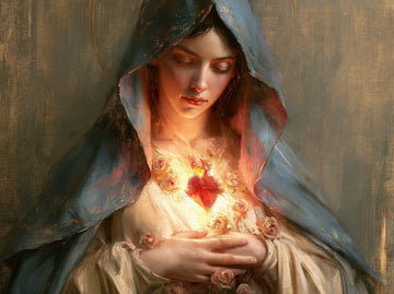 Immaculate Heart of Mary - Sacred Maternal Tenderness · Landscape n° 7