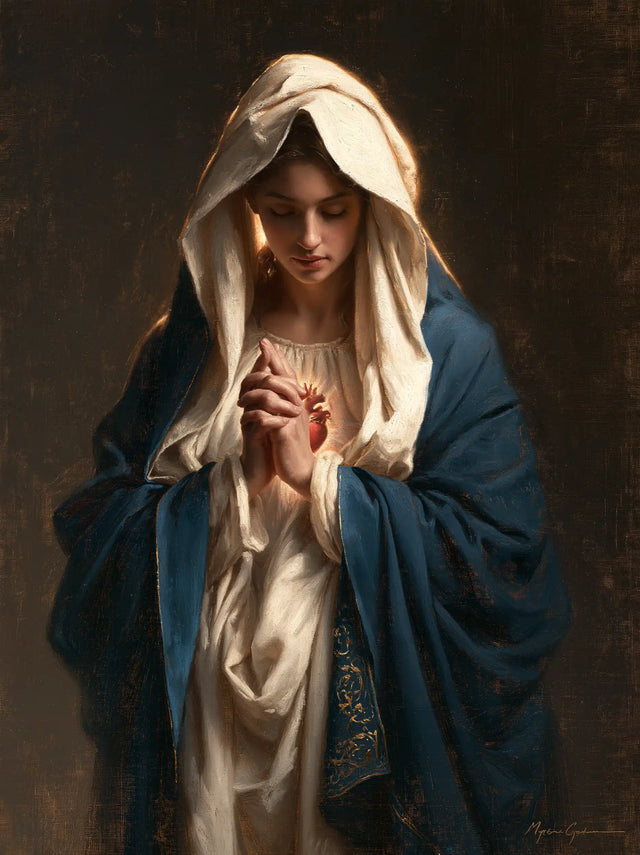 Immaculate Heart of Mary - The Silence of Devotion · Portrait n° 9