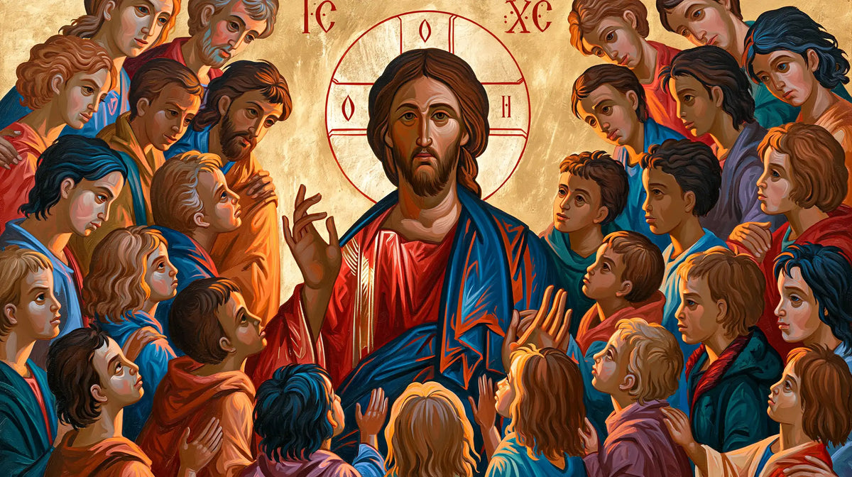 Jesus and the Children — The Crown of Childhood Gazes