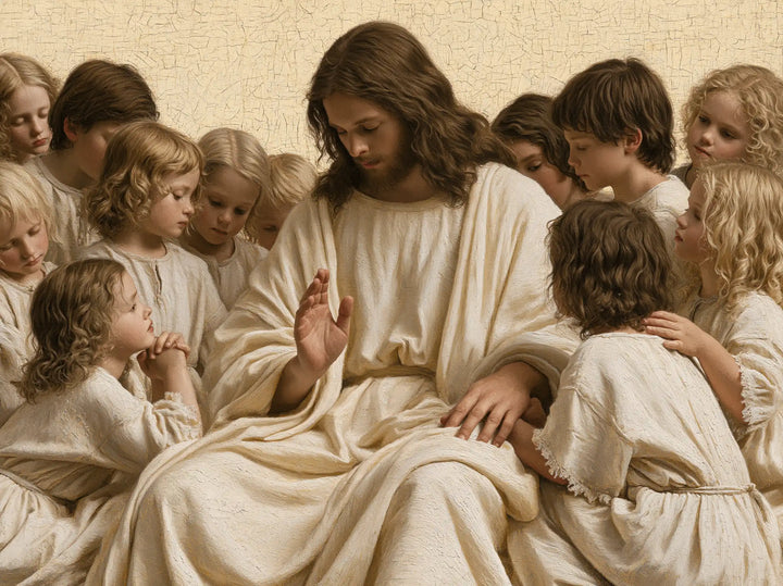 Jesus and the Children - Florentine Renaissance · Landscape n° 1