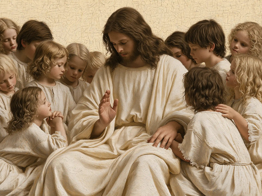 Jesus and the Children - Florentine Renaissance · Landscape n° 1