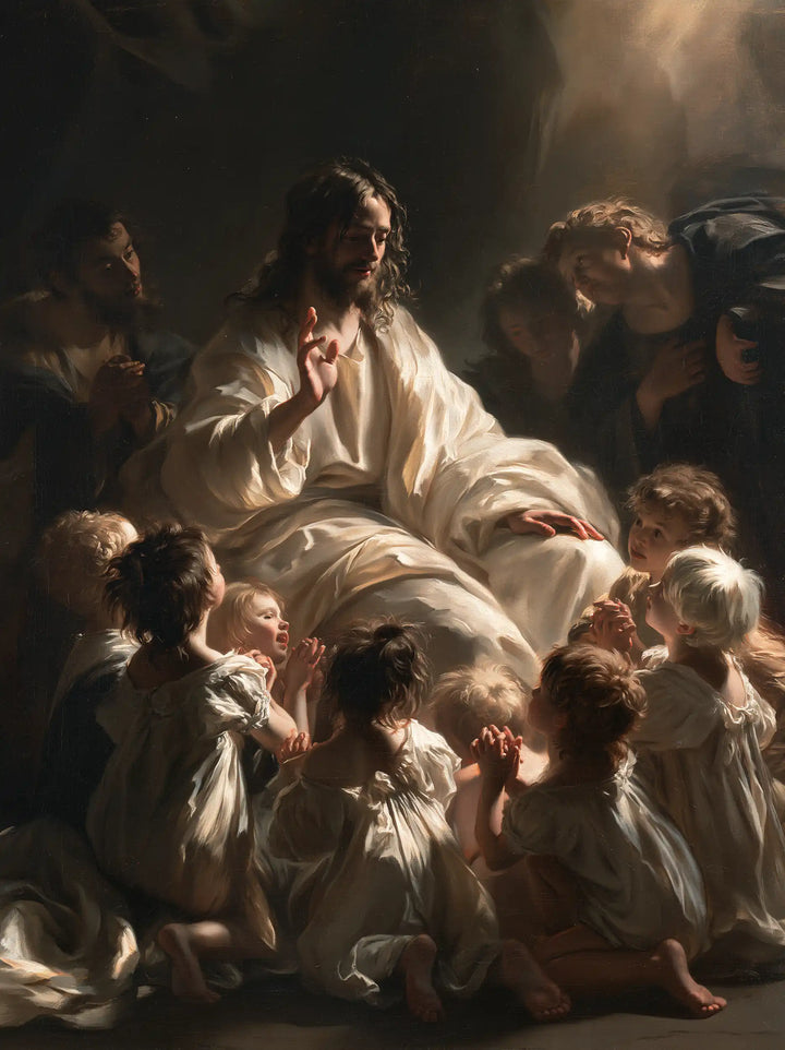 Jesus and the Children - Theatrical Baroque · Portrait n° 8