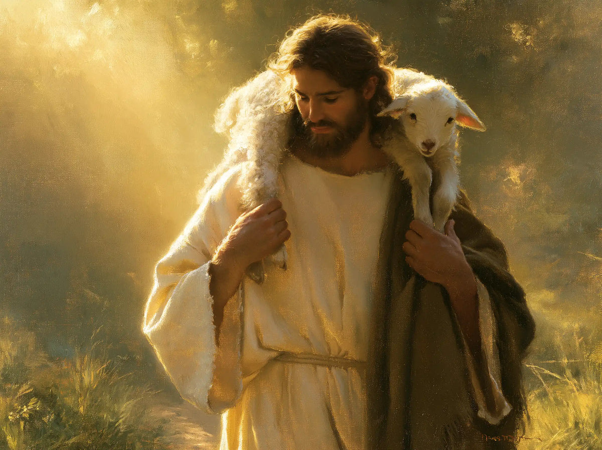 Jesus and the Lamb - Biblical Cinema · Landscape n° 1