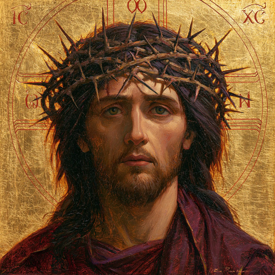 Jesus Crowned with Thorns — Thorns before the Double Circle