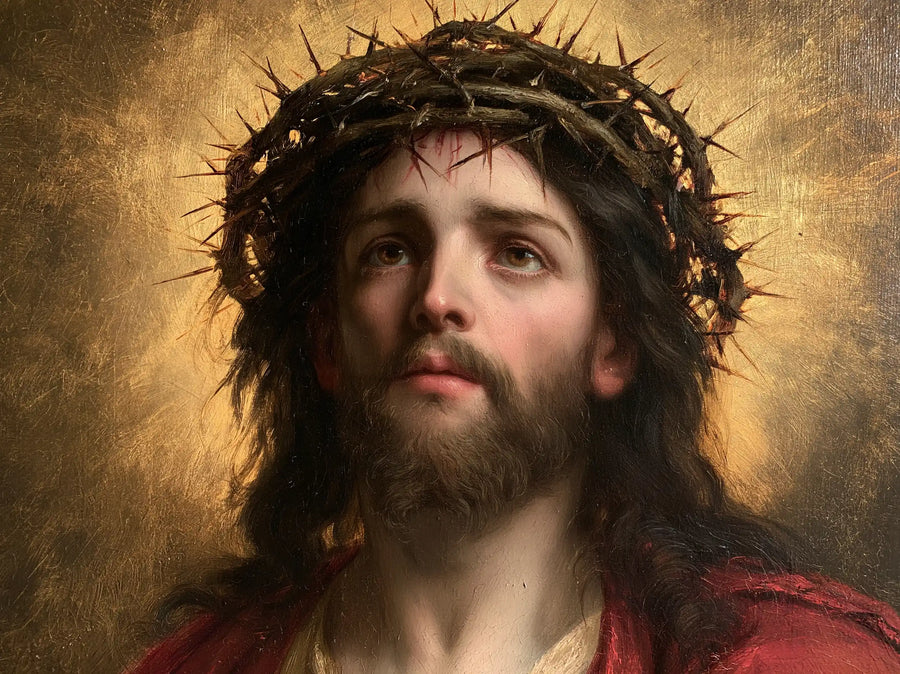Jesus Crowned with Thorns — The Crown in the Halo of Dust