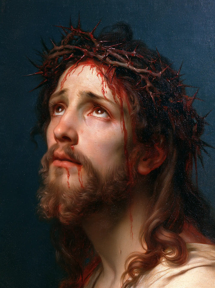 Jesus Crowned with Thorns — The Bound Christ beneath the Golden Wall