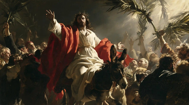 Jesus Enters Jerusalem – Theatrical Baroque · Landscape no. 10