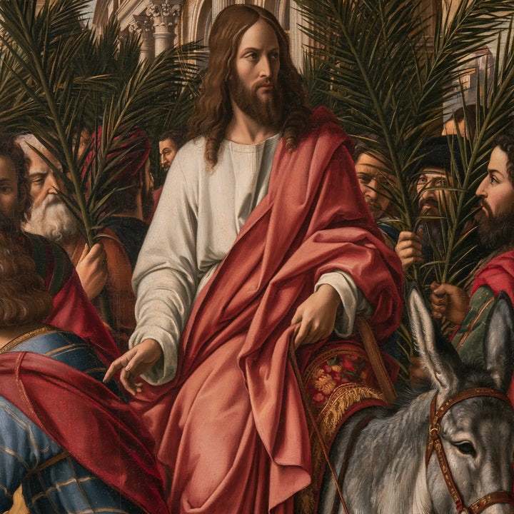 Jesus Enters Jerusalem – Florentine Renaissance · Square no. 5