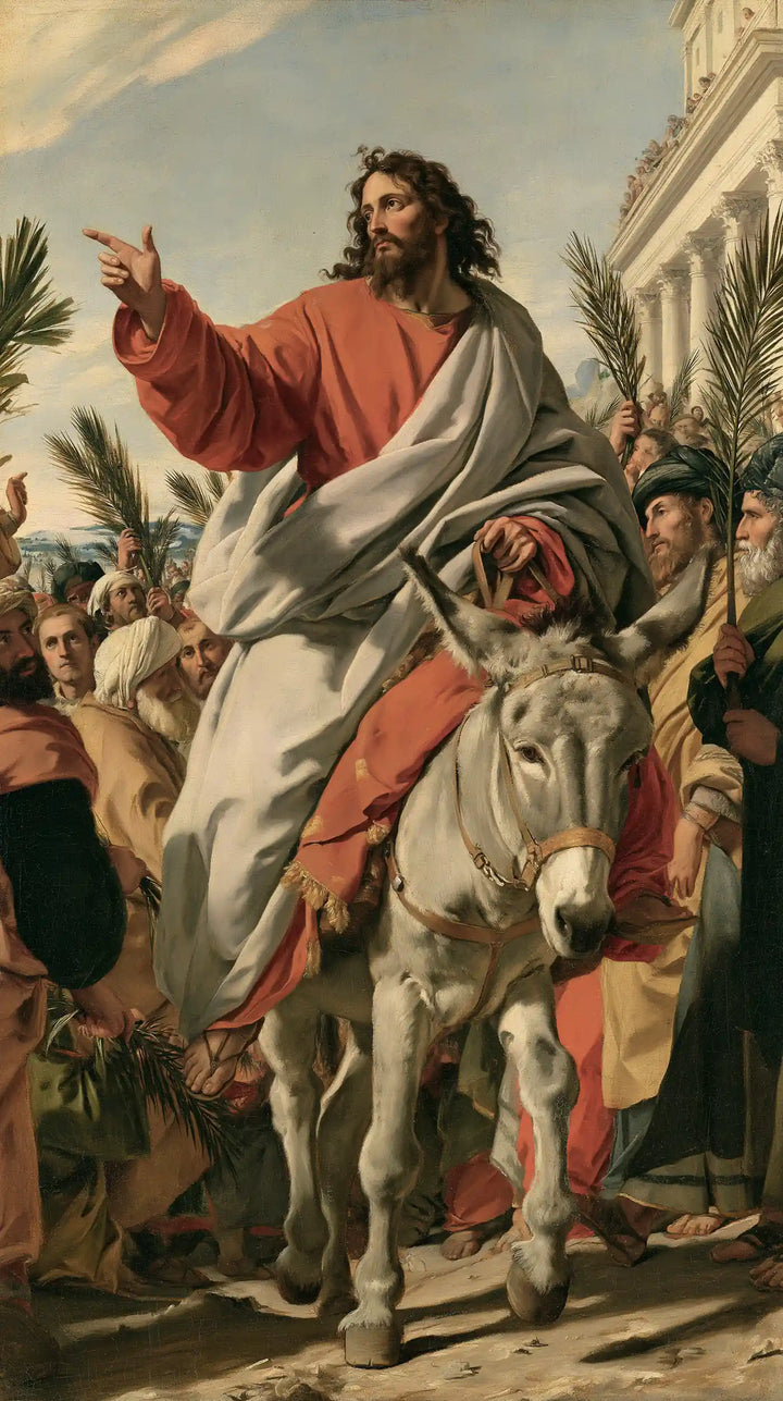 Jesus Enters Jerusalem – Florentine Renaissance · Portrait no. 6