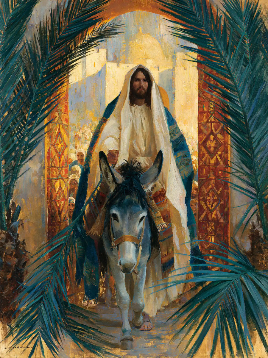 Jesus Enters Jerusalem – Symbolist · Portrait no. 11