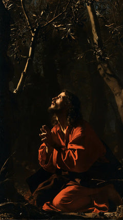 Jesus in Gethsemane — The Ember Deep in the Garden