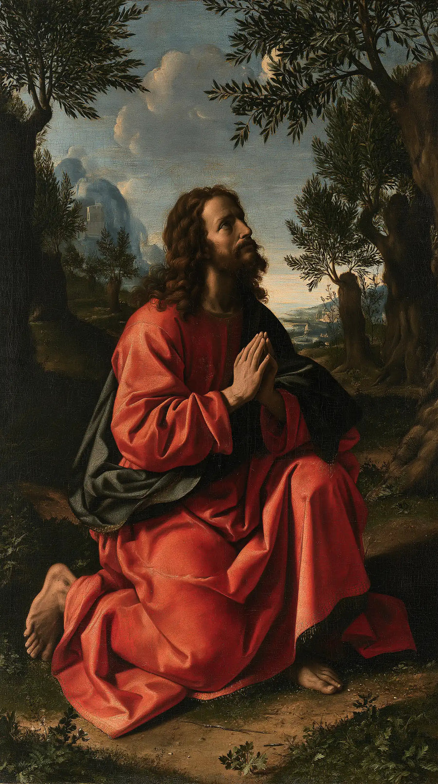 Jesus in Gethsemane - Florentine Renaissance · Portrait n° 5
